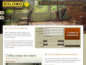 solomo-immo.com website preview
