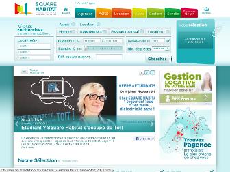 squarehabitat-casra.fr website preview