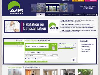 avis-immobilier-drome.com website preview