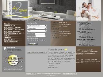 immobilier-2rives.fr website preview