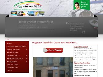 diag-immo2607.fr website preview