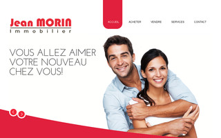 morinimmobilier.fr website preview