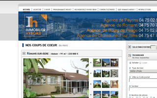 hybord-immobilier.com website preview