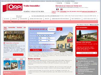 orpi-trollat.com website preview