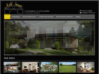 arth-immo.com website preview