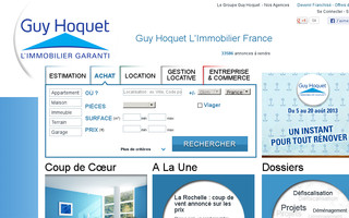 guyhoquet-immobilier-pierrelatte.com website preview