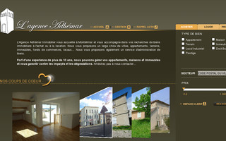 agenceadhemar.com website preview