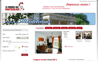 immobilier-montelimar.immo-du-particulier.com website preview