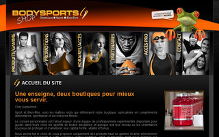 bodysports.fr website preview