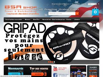 bsa-shop.fr website preview