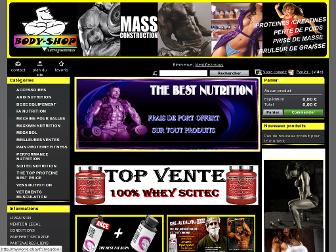 proteineshop.fr website preview