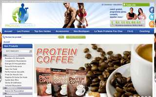 proteinepascher.fr website preview