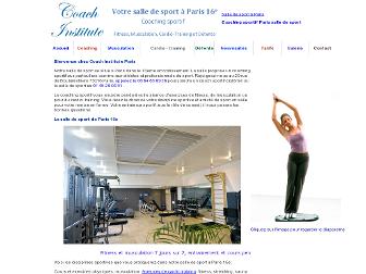 salledesport-paris-fitness-coach-institute.com website preview