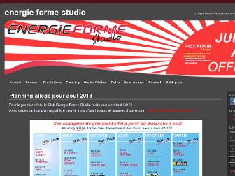 energieformestudio.fr website preview