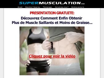 supermusculation.com website preview