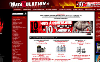 musculation.fr website preview