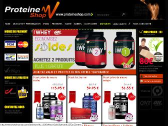 proteineshop.com website preview