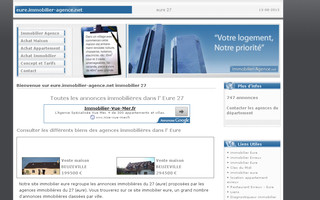 eure.immobilier-agence.net website preview