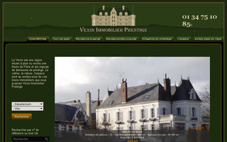 vexin-immobilier-prestige.com website preview