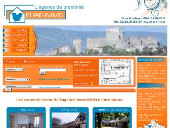 eure-immo.fr website preview
