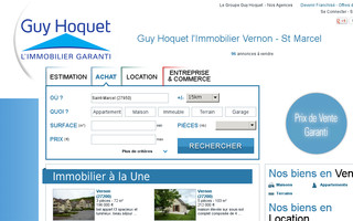 guyhoquet-immobilier-vernon.com website preview