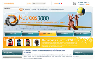 nutroos3000.fr website preview