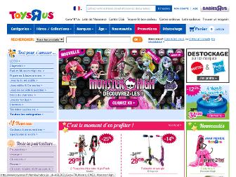 toysrus.fr website preview