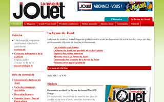 larevuedujouet.fr website preview