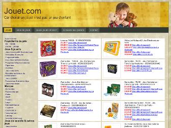 jouet.com website preview