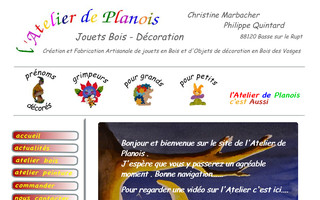 atelierdeplanois.fr website preview