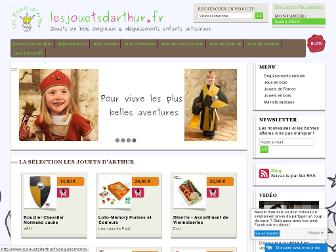 lesjouetsdarthur.fr website preview