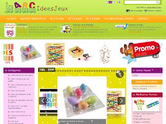 ideesjeux.fr website preview