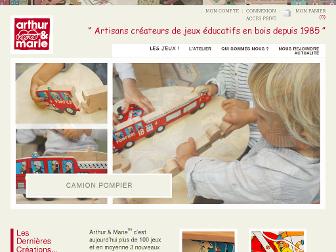 arthur-et-marie.com website preview