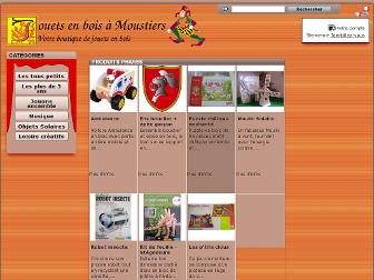 moustiers-jouetsenbois.fr website preview