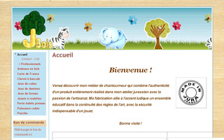 artisanatjouetbois.com website preview