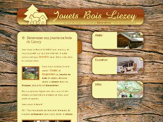 jouetsboisliezey.fr website preview