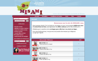 misami.fr website preview
