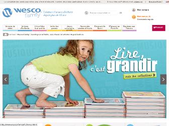 wesco-family.fr website preview