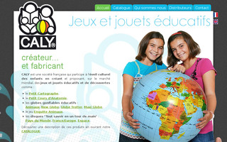 caly-toys.fr website preview