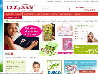 123famille.com website preview
