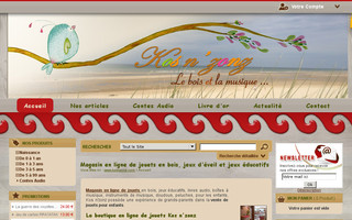 kosnzonz.com website preview