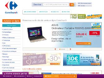 online.carrefour.fr website preview