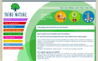 tribu-nature.com website preview