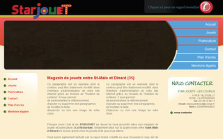 jouetsdinard.fr website preview
