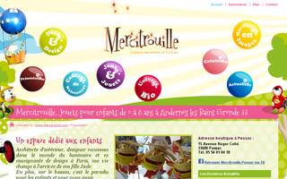 mercitrouille.com website preview
