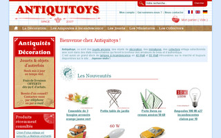 antiquitoys.fr website preview
