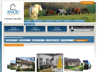 anou-immobilier.fr website preview