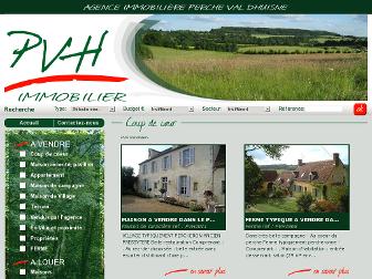 pvh-immobilier.com website preview