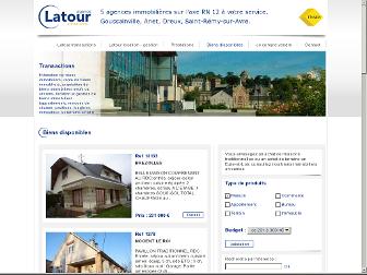 agence-latour.fr website preview