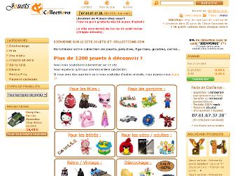 jouets-et-collections.com website preview